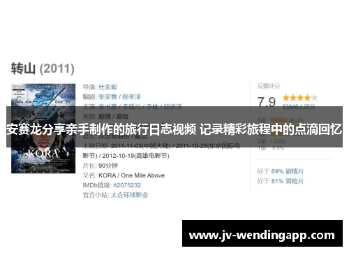 安赛龙分享亲手制作的旅行日志视频 记录精彩旅程中的点滴回忆
